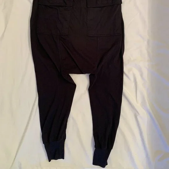 Rick Owens DRKSHDW BLACK drawstring lounge pants - Picture 9 of 15